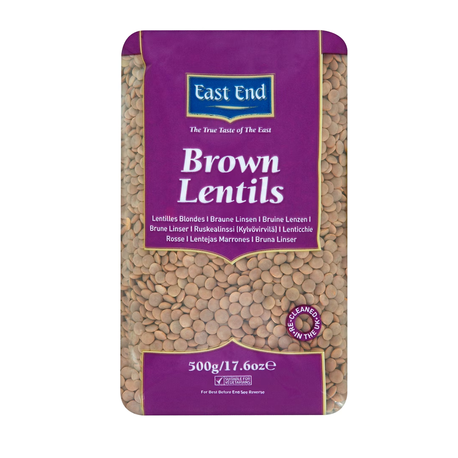 East End Brown Lentils 500g