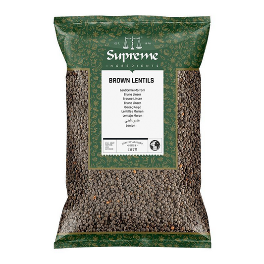 Supreme Brown Lentils 500g - 2kg