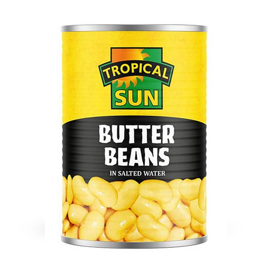 Tropical Sun Canned Butter Beans (400g)