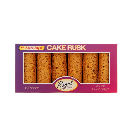Regal Cake Rusk Sugar free