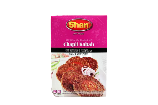 Shan Chapli Kabab Recipe & Seasoning Mix (100g)