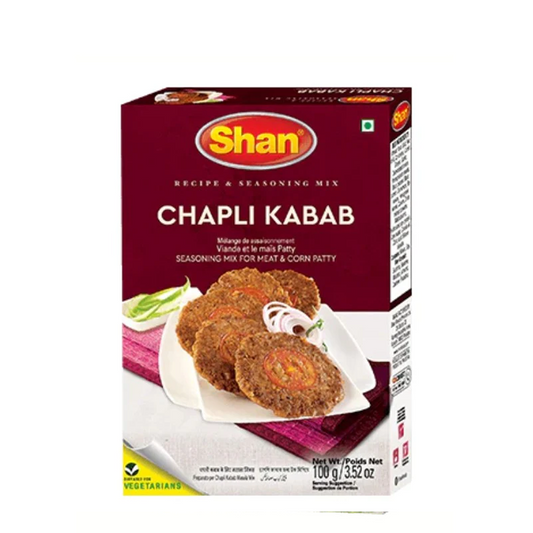 Shan Chapli Kabab Recipe & Seasoning Mix (100g)