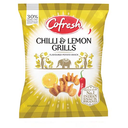 Cofresh Chilli & Lemon Grills Flavoured Potato Snack 80g