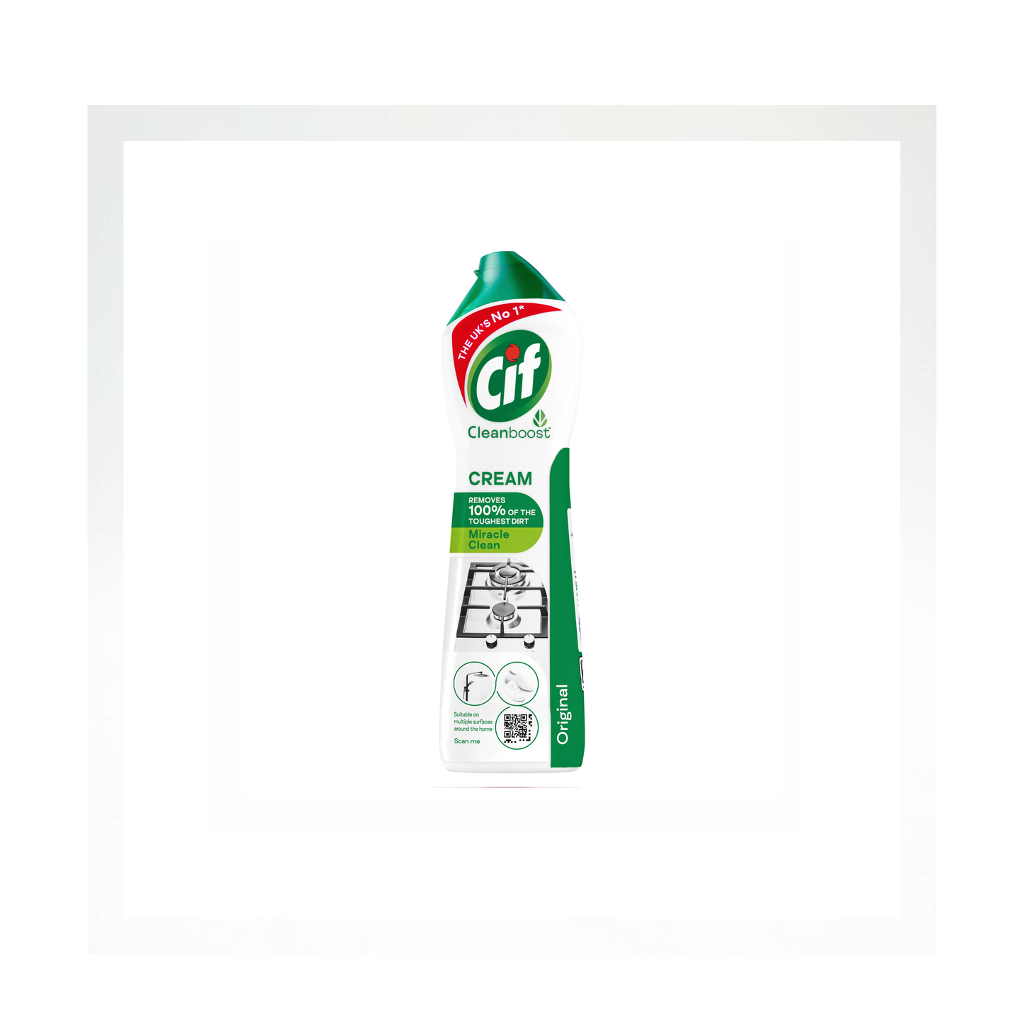 Cif Cleanboost Cream Original 17oz