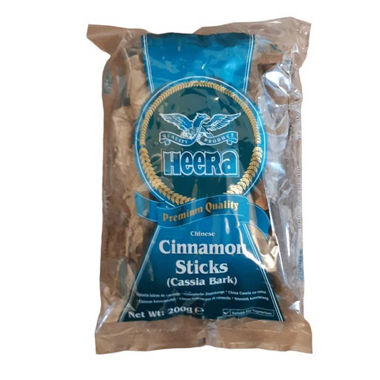 Heera Chinese Cinnamon Sticks (Cassia) 200g