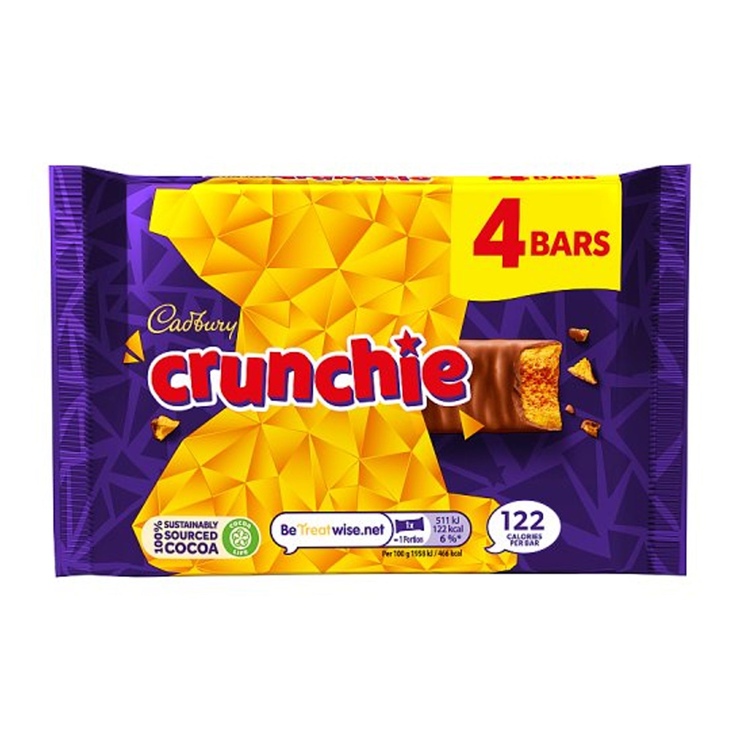 Cadbury Crunchie 4 pack