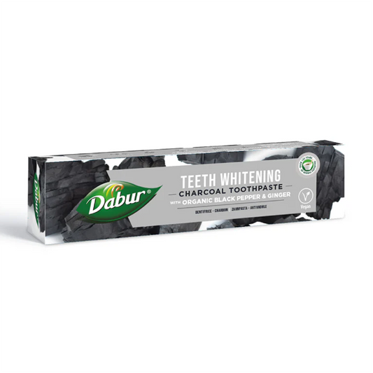 Dabur Teeth Whitening Charcoal Toothpaste 3.5 oz