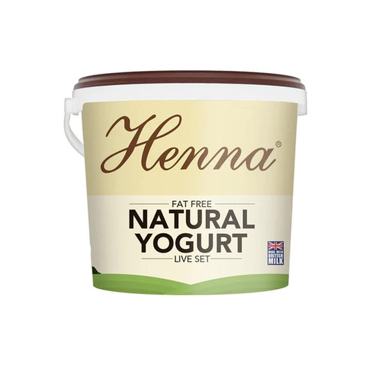 Henna Fat Free Natural Yogurt 5kg