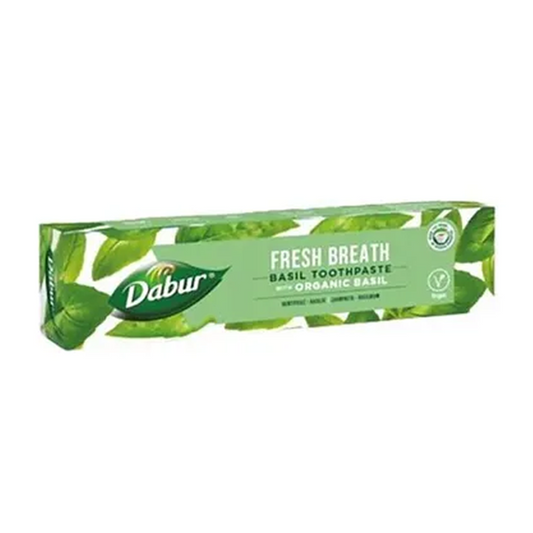 Dabur Fresh Breath Basil Toothpaste 3.5 oz