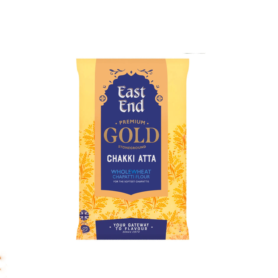 East End Gold Premium Gold Chakki Atta Wholemeal Chappati Flour 5kg