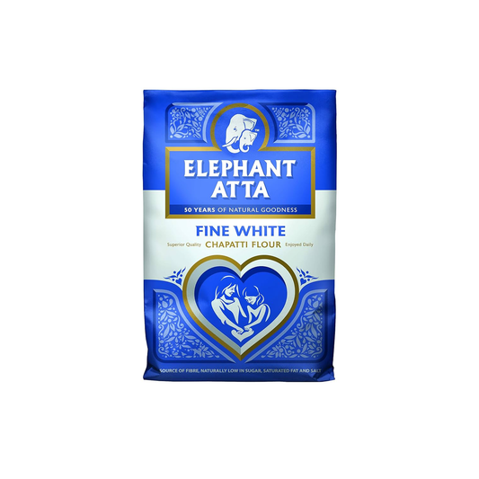 Elephant-Atta Fine White Chapatti Flour 25kg