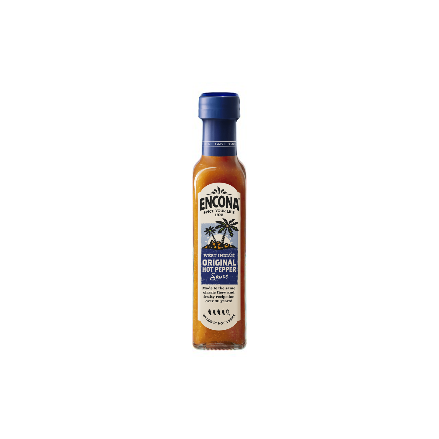 Encona West Indian Original Hot Pepper Sauce 7oz