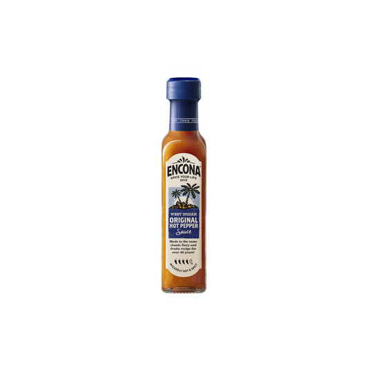 Encona West Indian Original Hot Pepper Sauce 7oz
