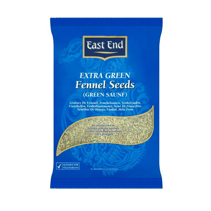 East End Extra Green Fennel Seeds (Green Saunf) 100g