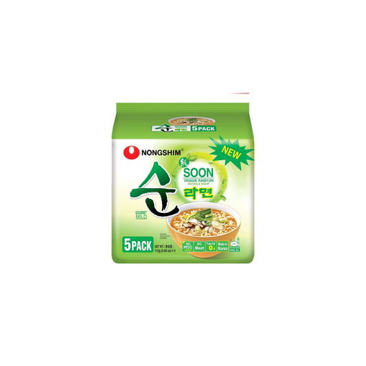 Nongshim Soon Veggie Noodle Soup 560g