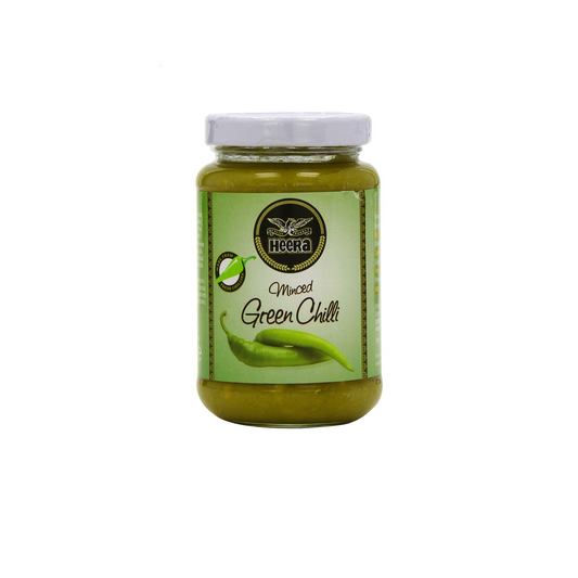 Heera Minced Green Chilli Paste (210g)