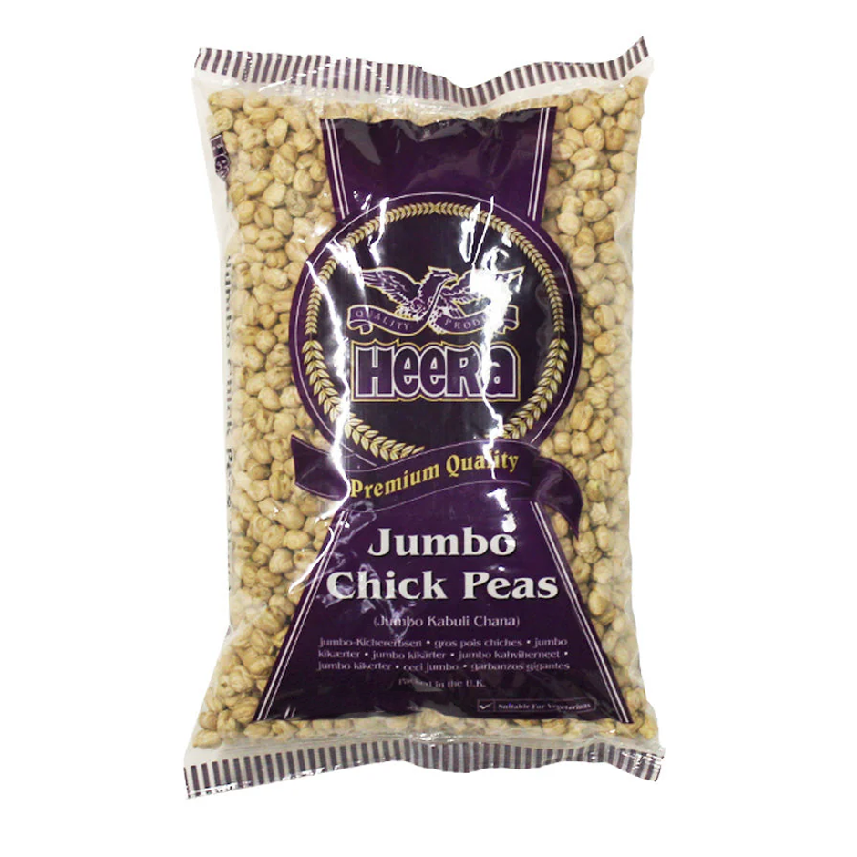Heera Jumbo Chick Peas 500g