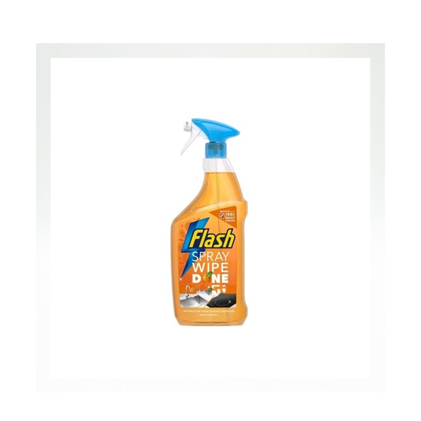 Flash Sparkling Kitchen Spray Wipe Done 18oz