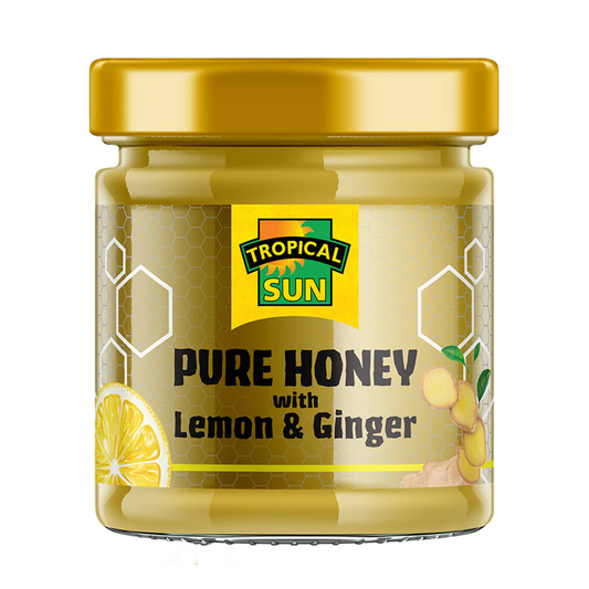 Tropical Sun Pure Honey Lemon Ginger 250g