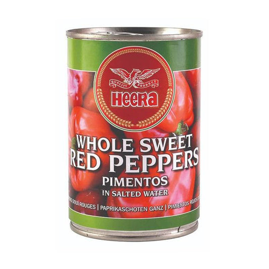 Heera Whole Sweet Red Pimentos 390g