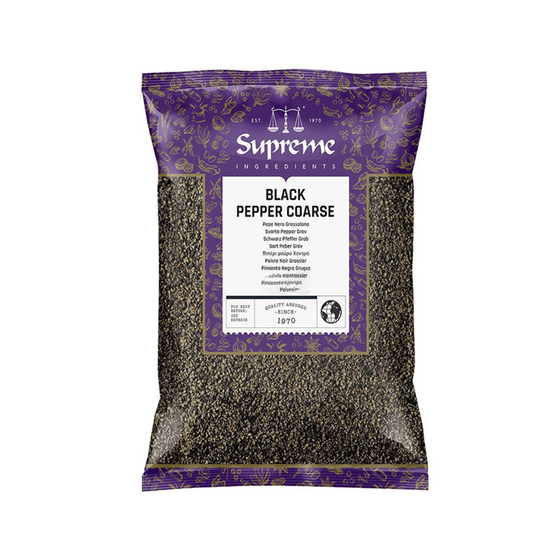 Supreme Black Pepper Coarse 400g - 1kg