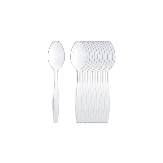 Plastic Spoons Washable & Reusable 100 pack