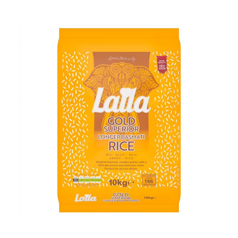 Laila Gold Superior Longer Basmati Rice