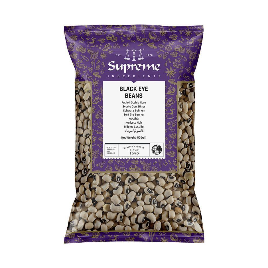 Supreme Black Eye Beans 500g