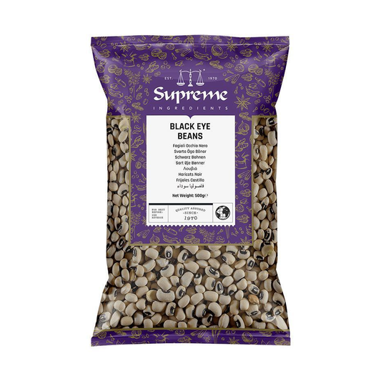 Supreme Black Eye Beans 500g