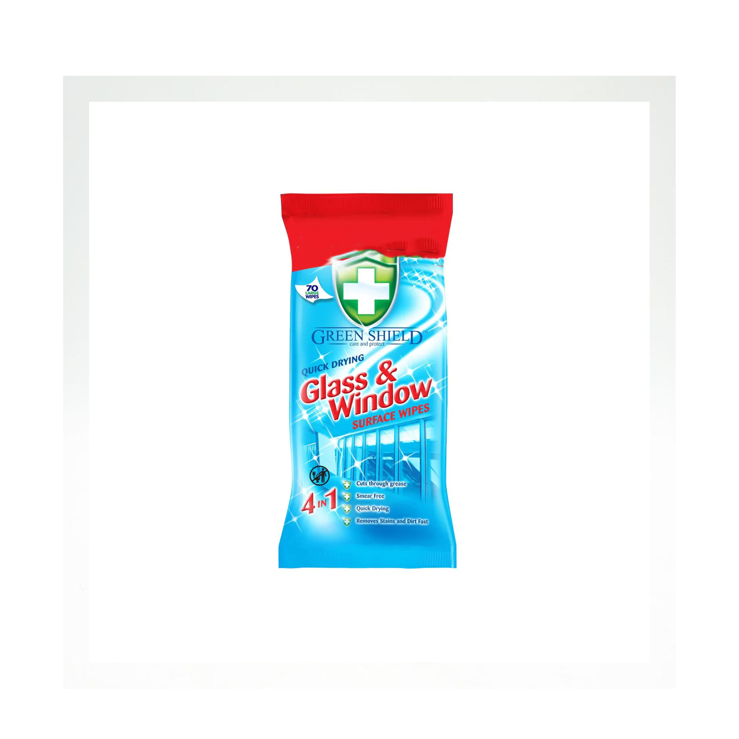 Green Shield Quick Drying Glass & Window (70pcs)