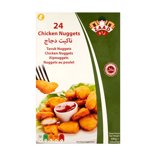 Zaad Chicken Nuggets 24pcs